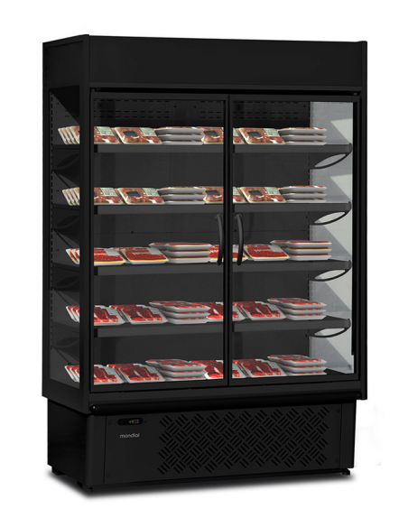Refrigerated wall unit with hinged doors - Temperature 0°+10°C - Cm 133.5 x 73.7 x 198.7 h