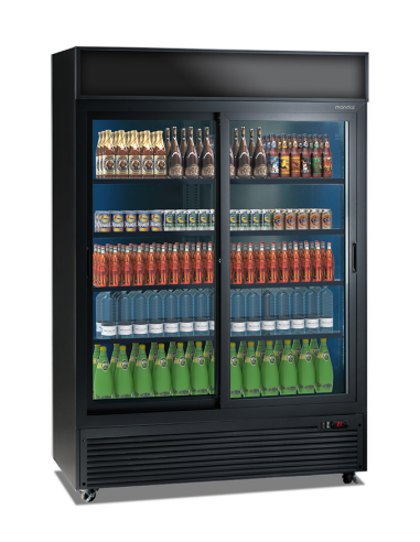 Vitrina refrigerada para bebidas y productos...