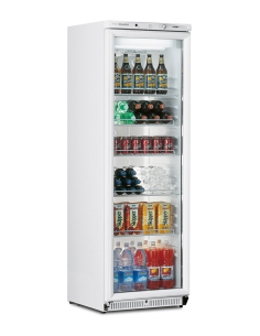 Vitrina refrigerada con puerta de cristal - Capacidad 380...