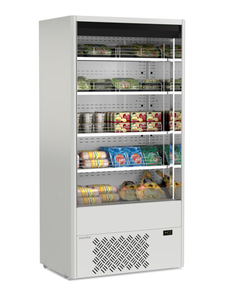 Refrigerated wall unit ideal for dairy products, cold cuts, vegetables - Temperature 0° + 4°C - Cm 98.5 x 64 x 198.1 h