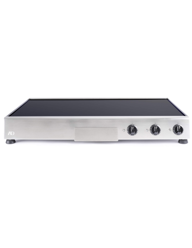 Glass ceramic fry top with smooth top cm 89.2 x...