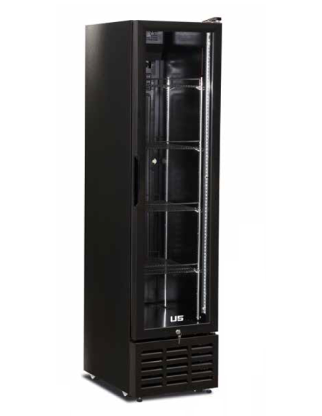 Vetrina Refrigerata per Bibite e prodotti freschi - Capacità 250 Lt  - cm 45 x 59.5 x 182 h