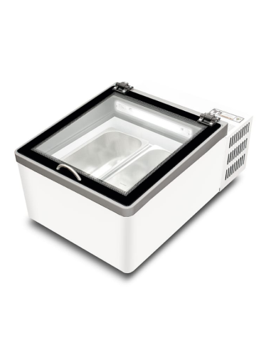 Ice cream display stand - Capacity 32 Lt - cm...