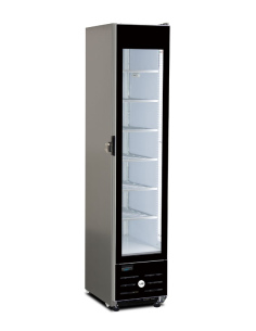Freezer Display Case for Ice Cream and Frozen Foods - Capacity lt 170 - cm 41 x 57.4 x 184.8 h