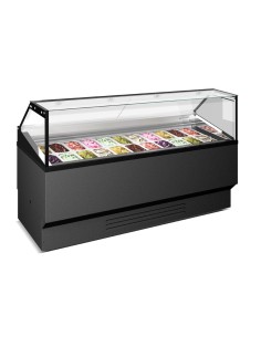 Vitrina de helados, bollería congelada y palitos - 22...