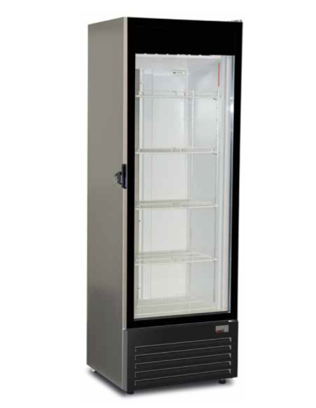 Vitrina Refrigerada para Bebidas y Productos Frescos - Capacidad lt 416 - cm 68 x 64.4 x 200 h