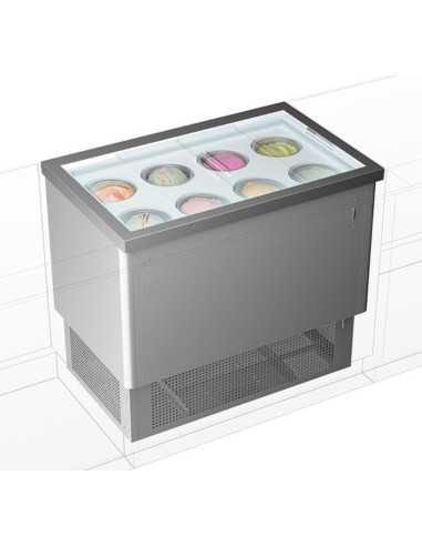 Banco per gelato e granite a carapine - N.8 x...