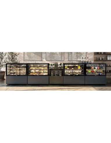 Vitrina refrigerada para pastelería y alimentos...