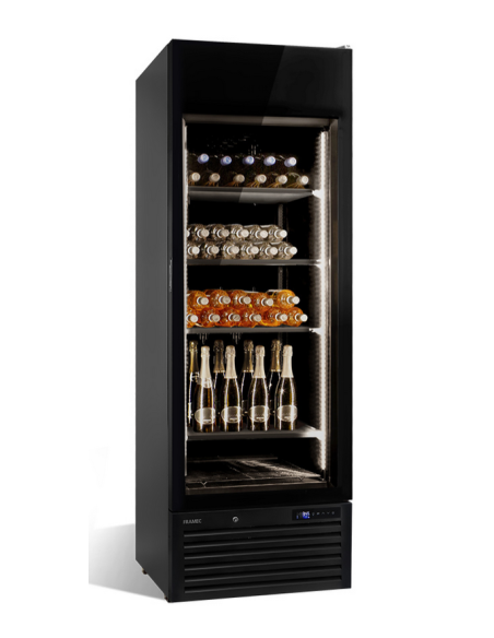 Vitrina de vinos multitemperatura - Temperatura +2°C+18°C - Litros470 - Cm 66.8 x 78.1 x 200 h