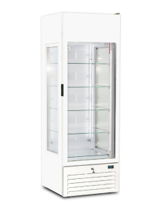 Freezer Display Case for Ice Cream and Frozen Foods - Capacity 446 Lt - cm 68 x 70.5 x 200 h