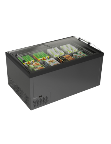Dual temperature display island: Positive /...