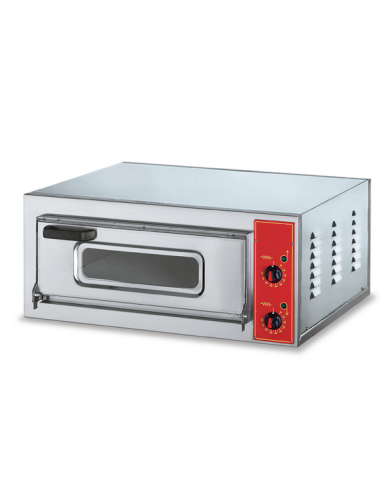 Electric 1-chamber pizza oven - Capacity 1...