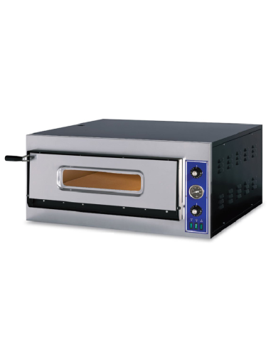 Forno pizza elettrico a 1 camera - Capacità 4...