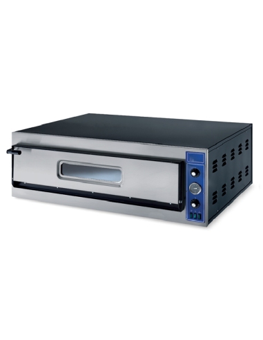 1-chamber electric pizza oven - Capacity 6...