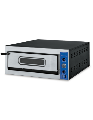 Electric pizza oven 1 chamber - Capacity 6...