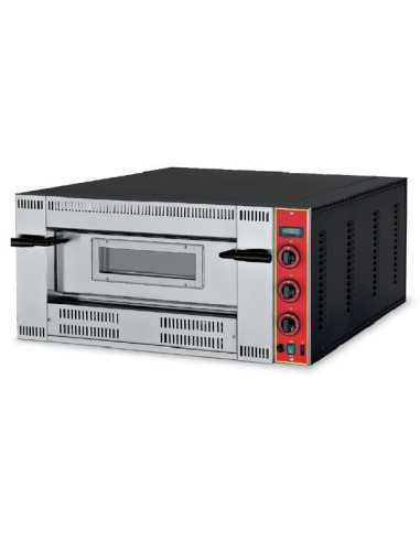 Horno a gas para 6 pizzas - Temperatura max...