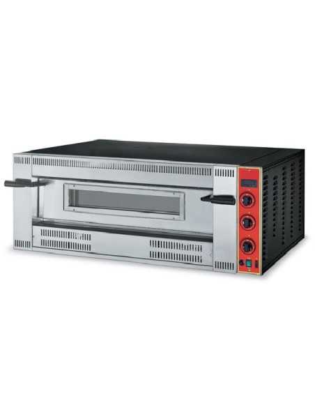 Gas pizza oven for 6 pizzas - cm 145.5x 94 x 47 h