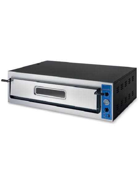 Electric pizza oven 1 chamber - Capacity 6 pizza ø 36 - Chamber cm 108 x 72 x 14 h