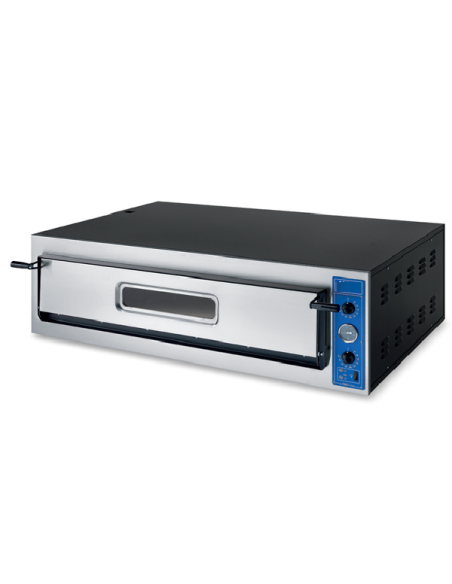 Forno pizza elettrico 1 camera - Capacità 9 pizze ø 36 - Camera cm 108 x 108 x 14 h