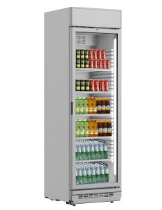 Vitrina refrigerada puerta de cristal - temperatura +0°...