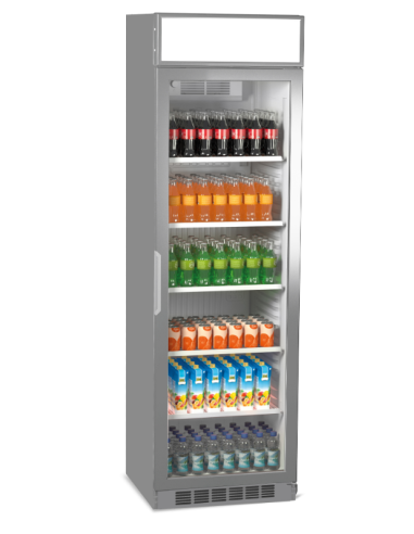 Refrigerated display case glass door -...