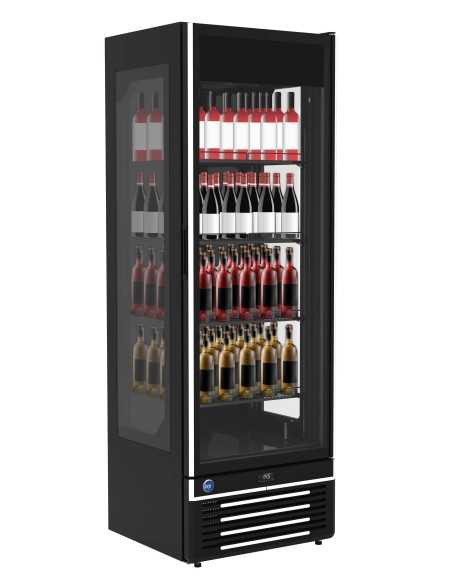 Vitrina refrigerada para vino - temperatura 0° +7°C - Litros410- Cm 67 x 62,5 x 196,4 h