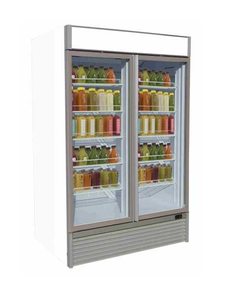 Vetrina refrigerata a porte battente - temperatura -1° +7°C - Litri 1240 - Cm 125 x 77.9 x 203.5 h