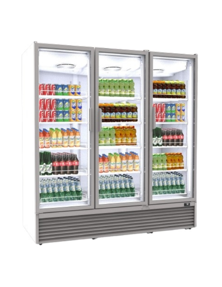 Armario mural refrigerado con puertas batientes - Temperatura -1° +7°C - Litros1890 - Cm 187,5 x 78,6 x 203,5 h