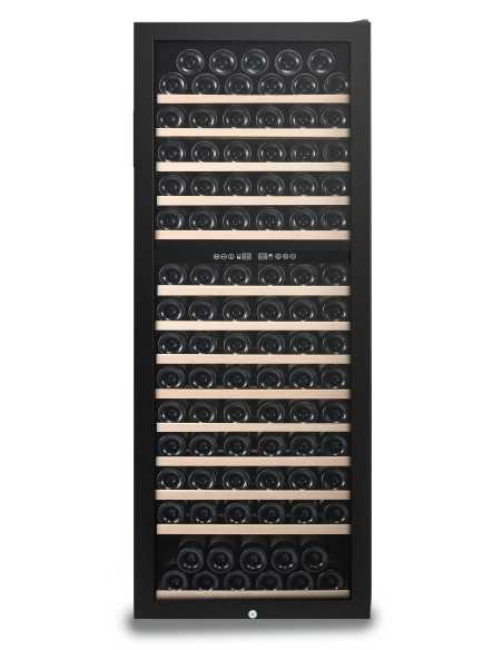 Refrigerated wine display case - Multi temperature +5°+12°C/ +12°+22°C - Cm 59.8 x 69 x 161 h