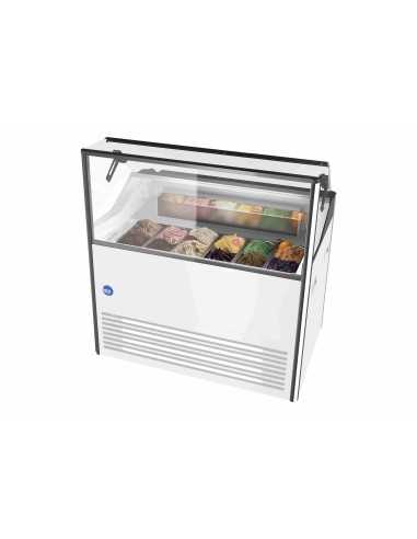 Vetrina gelato, pasticceria gelata e stecco - 6...