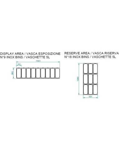 Vetrina gelato, pasticceria gelata e stecco - 9...