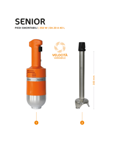 Mixer - Length 64 cm - Mixer length 30 cm