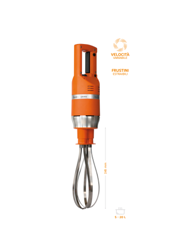Whisk to whip - Length cm 65