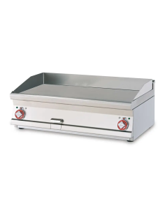 Professional Electric Fry Top - Smooth Chrome Griddle -...