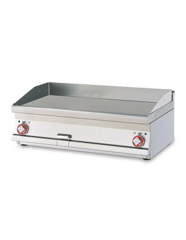 Professional Gas Fry Top - Flat Griddle - 100 x...