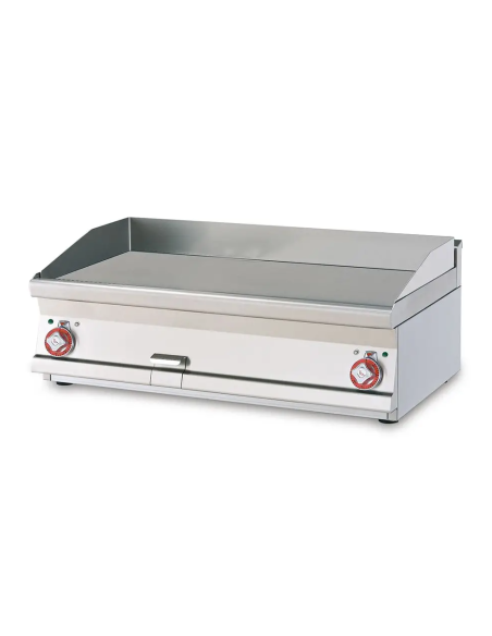 Professional Gas Fry Top - Flat Griddle - 100 x 60 x 28 cm h