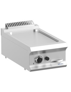 Fry top de gas profesional - Placa cromada lisa - cm 40 x... 2