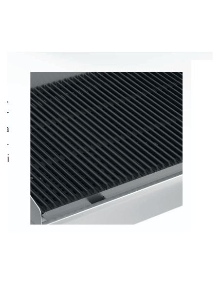 Lava stone grill - 2 cooking zones - cm 80 x 73 x 85 h