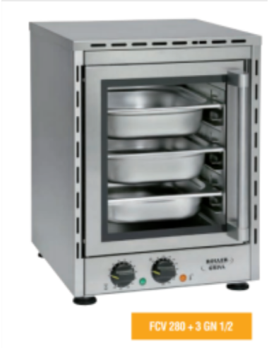 Horno eléctrico termoventilado - doble puerta...