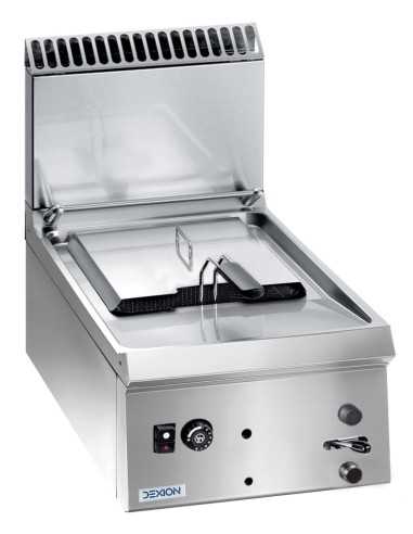 Professional gas fryer with 1 tank 9 liters -...