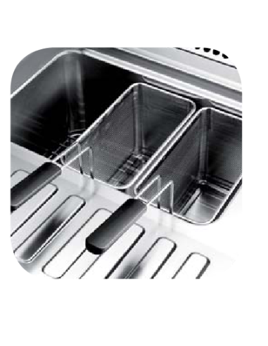 Professional gas pasta cooker with 1 tank 26...