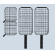 *Combination baskets - ( 2 x cm 14.5 x 16 x 21.5 h + 2 x cm 16 x 29 x 21.5 h )
