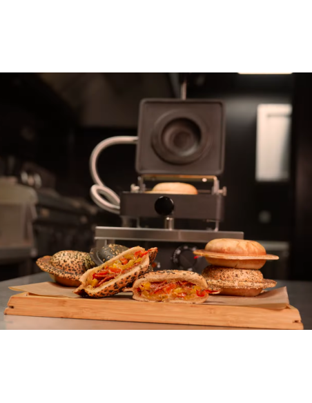 Placa de cierre Ufo Burger - Cm 26 x 31,5 x 22 h
