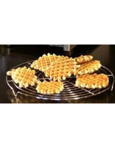 Plato gofre tipo GALETTE PARISIENNE - cm 34.5 x...