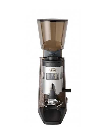 Molinillo de café para bares con dosificador y prensa de café fija - Tolva de 2,2 kg - cm 19 x 39 x 58 h
