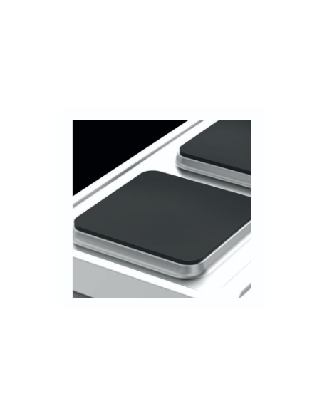 Professional electric stove with 4 square plates - Power 4 x kW 2.6 - cm 70 x 73 x 25 h