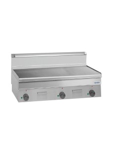 Fry top gas - Smooth steel plate - Cm 100 x 60 x 27 h 2