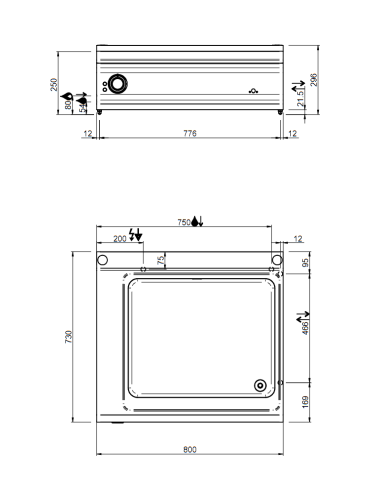 Professional electric water bath - Capacity...