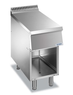 Neutral element on cabinet - Stainless steel frame - Cm...