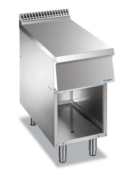 Neutral element on cabinet - Stainless steel frame - Cm 40 x 73 x 85 h